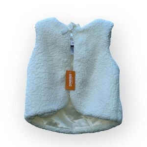 NWT Gymboree Dressy Vests and Shrugs snow size 10